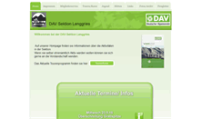 Desktop Screenshot of dav-lenggries.de