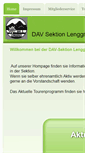 Mobile Screenshot of dav-lenggries.de